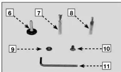 Porter-Cable 4212 - KITS D'ACCESSIONS - 8