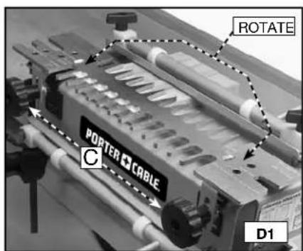 Porter-Cable 4212 - TEMPLATE MOUNTING - 1