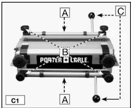 Porter-Cable 4212 - CLAMPS - 1