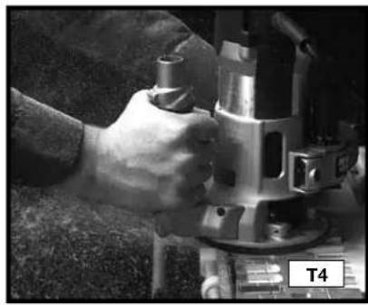Porter-Cable 4212 - CUTTING THE DADO BOARD - 4