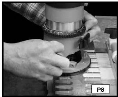 Porter-Cable 4212 - CUTTING THE TAILS - 8
