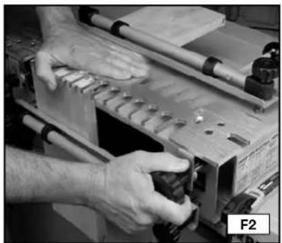 Porter-Cable 4212 - POSITIONING THE WOOD - 2