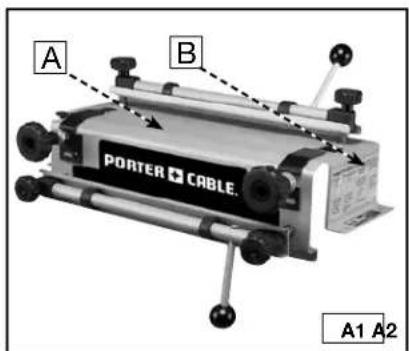 Porter-Cable 4212 - APERCU SYNOPTIQUE DES APPAREILS - 1