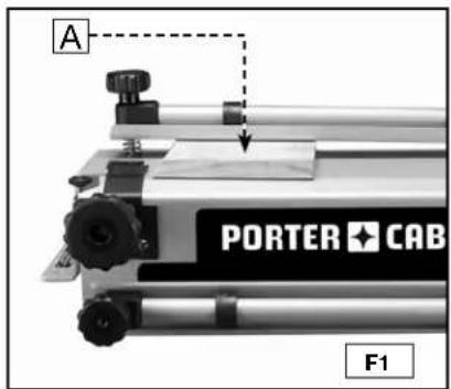 Porter-Cable 4212 - POSITIONING THE WOOD - 1