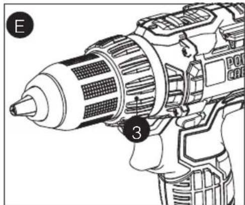 Porter-Cable PCCK600 - Mandrin auto-serrant - Figure G - 2