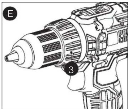 Porter-Cable PCCK600 - Portabrocas sin Ilave - Figura G - 2