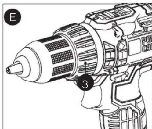 Porter-Cable PCCK600 - Keyless Chuck - Figure G - 1