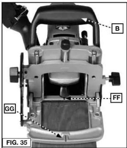 Porter-Cable 557 - JUNTAS A INGLETE (FIG. 35-37) - 1