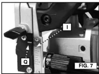 Porter-Cable 557 - HEIGHT ADJUSTMENT (FIG. 6, 7) - 2