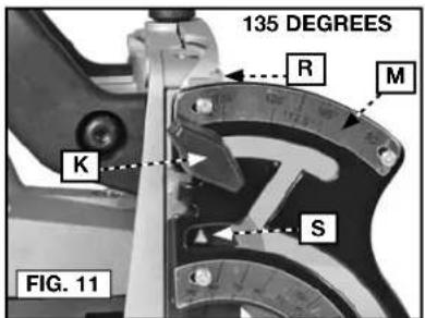 Porter-Cable 557 - RÉGLAGE DE L'ANGLE (FIG. 8-11) - 3