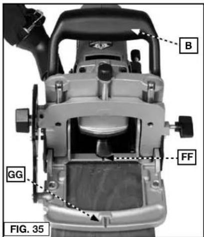 Porter-Cable 557 - JOINTS À ONGLET (FIG. 35-37) - 1