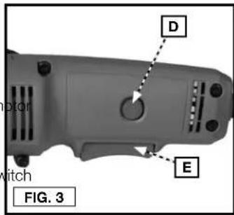 Porter-Cable 557 - TO START AND STOP TOOL (FIG. 3) - 1
