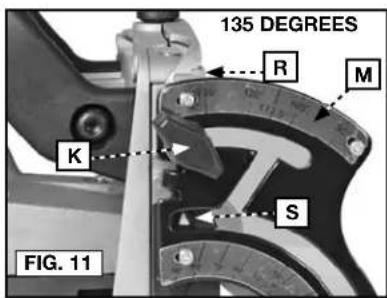 Porter-Cable 557 - ANGLE ADJUSTMENT (FIG. 8-11) - 4