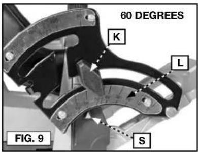 Porter-Cable 557 - AJUSTE DEL ÁNGULO (FIG. 8-11) - 1