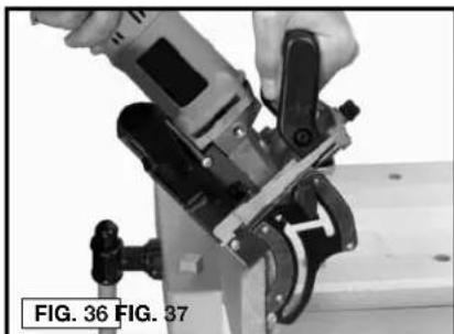 Porter-Cable 557 - JOINTS À ONGLET (FIG. 35-37) - 2