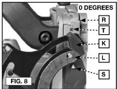 Porter-Cable 557 - ANGLE ADJUSTMENT (FIG. 8-11) - 1