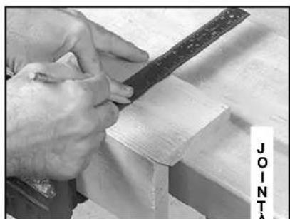 Porter-Cable 557 - POSITIONNEMENT DES RAINURES - 2