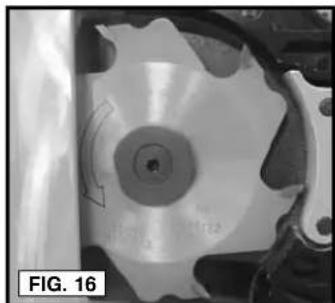 Porter-Cable 557 - TO REMOVE 4" (101.6 MM) BLADE (FIG. 12-15) - 5
