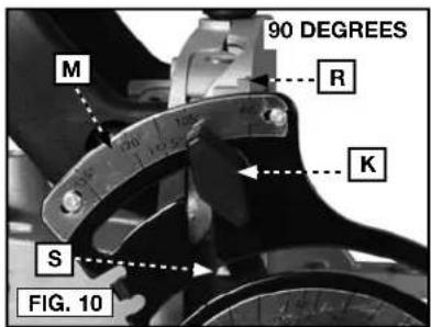 Porter-Cable 557 - AJUSTE DEL ÁNGULO (FIG. 8-11) - 2