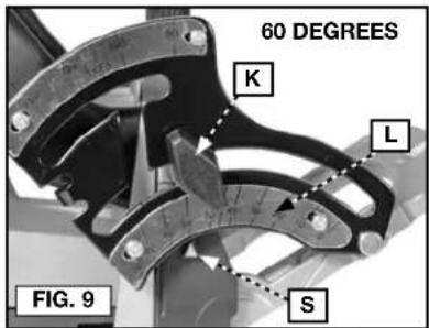 Porter-Cable 557 - ANGLE ADJUSTMENT (FIG. 8-11) - 2