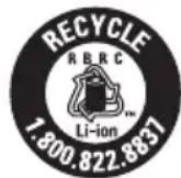 Porter-Cable PCC601 - El sello RBRC™ - 1
