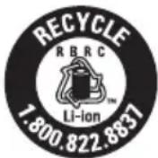 Porter-Cable PCC601 - The RBRC™ Seal - 1