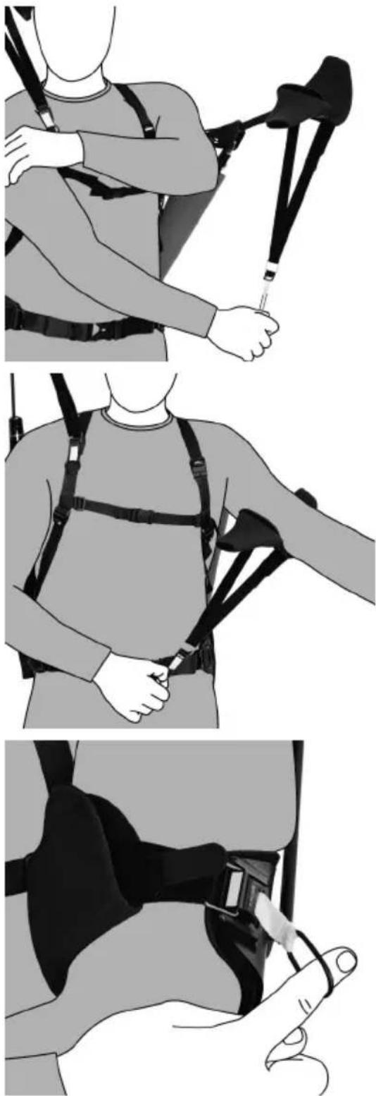 HILTI EXOO1 - Risk of injury caused by arm-rail snapping back. - 4