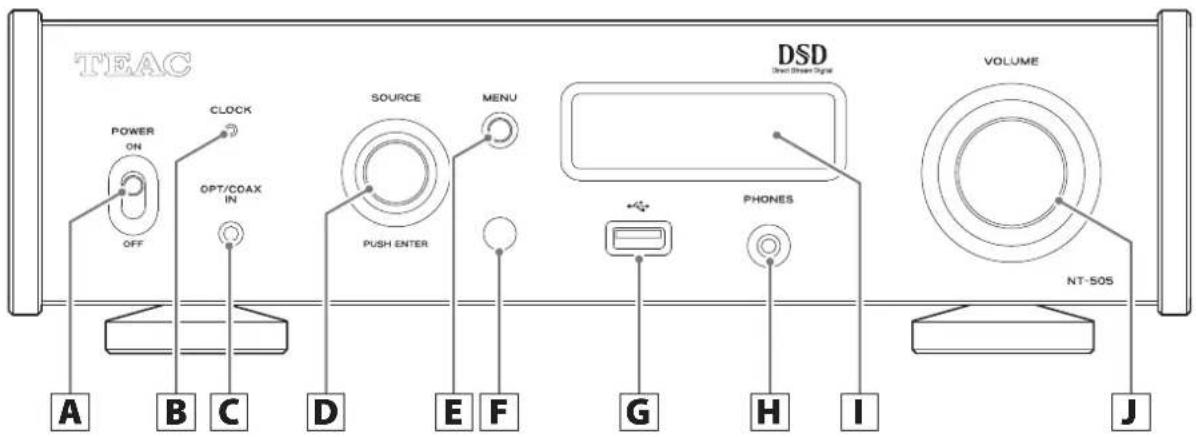 TEAC NT505X - Quand faut-il remplacer les piles ? - 1