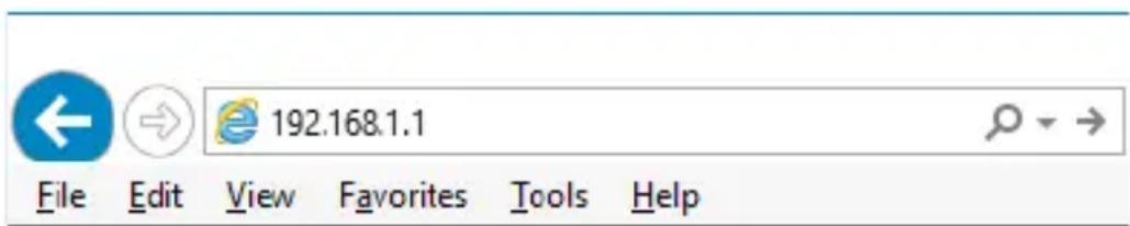 192.168.1.1 File Edit View Favorites Tools Help