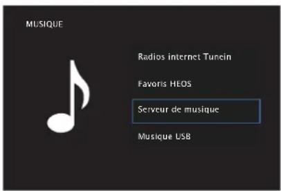 DENON AVCA110 - Lecture de fichiers stockés sur un ordinateur ou un stockage NAS - 1