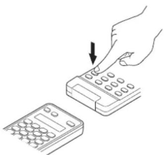 DENON AVCA110 - Lorsque "READY" apparaît sur la télécommande, placez la télécommande du matériel AV face à la télécommande principale (de cet appareil). Ensuite, appuyez sur la touche souhaitée (la touche que vous souhaitez enregistrer) de la télécommande du matériel AV et maintenez-la enfoncée. - 1