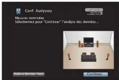 DENON AVCA110 - Sélectionnez "Continuer" et appuyez ensuite sur ENTER. - 1
