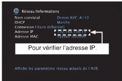 DENON AVCA110 - Contrôle de l'appareil à partir d'un contrôle Web - 1