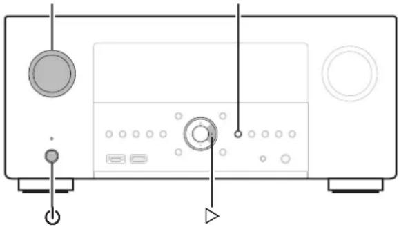 DENON AVCA110 - Réinitialisation des réglages du réseau - 1