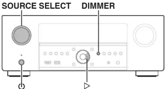 DENON AVCX6700H - Réinitialisation des réglages du réseau - 1