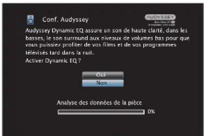 DENON AVCX6700H - Effectuez le paramétrage de Audyssey Dynamic EQ ^® et Audyssey Dynamic Volume ^® . - 1