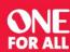 ONE FOR ALL URC 1310 - RACCOUNTS □ - - 1