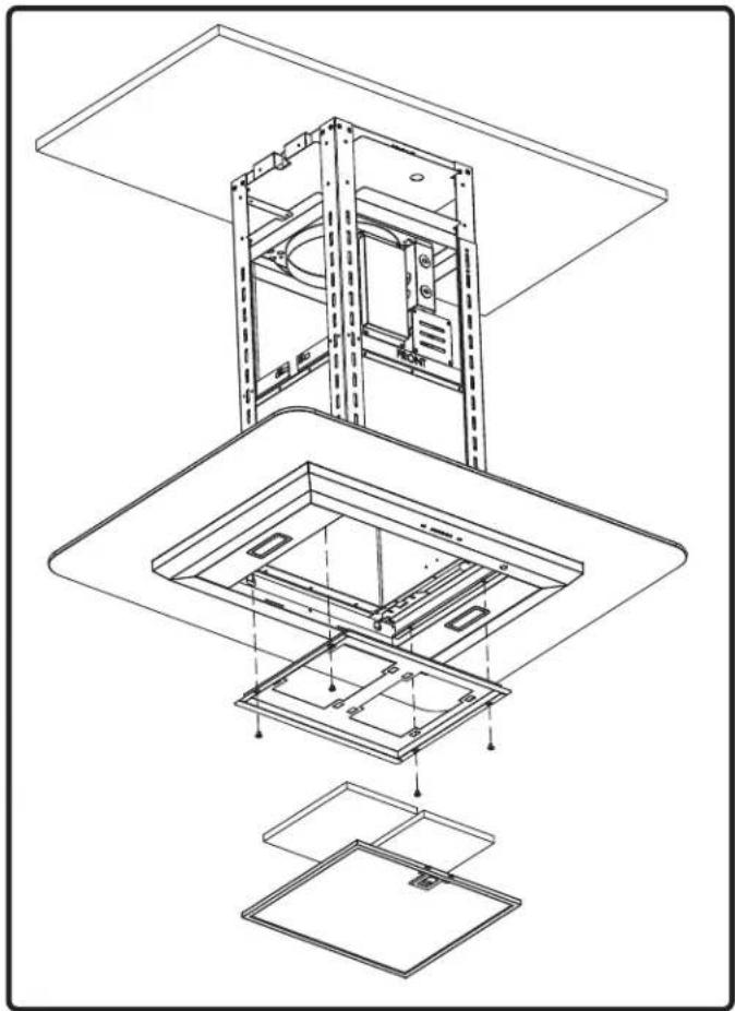 Zephyr Verona ZVNE42BG - Recirculating Kit Installation (required if no ducting is used) - 1