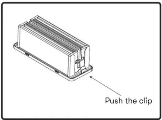 Zephyr Anzio ZANM90DBS - Retrait de la LED (FIG. G): - 1