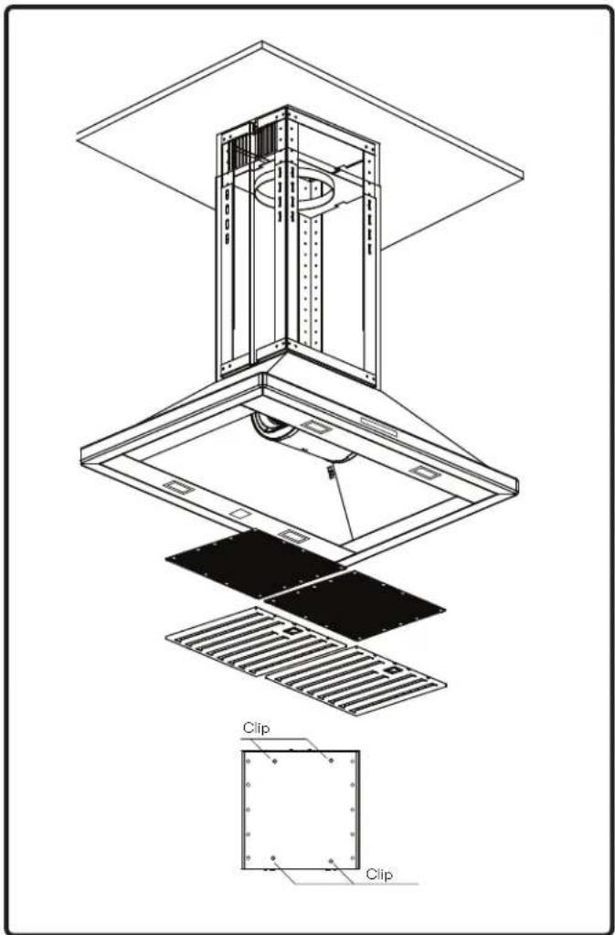 Zephyr Napoli ZNAE42DS - Installation Instructions - 1