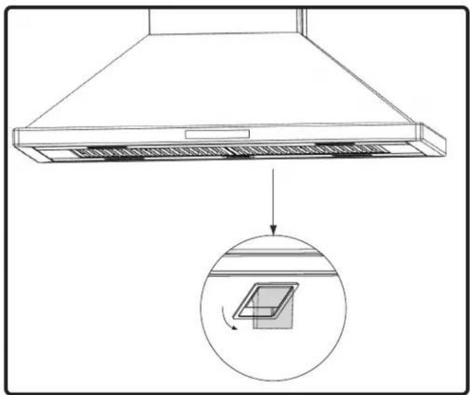 Zephyr Napoli ZNAE42DS - Removing Baffle Filters (FIG. M): - 1