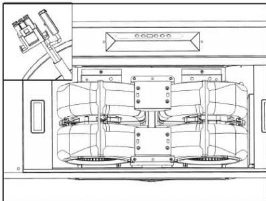 Zephyr Tornado III AK8300BSX - AK8300BSX Single &amp; Dual Internal Blower Installation - 2