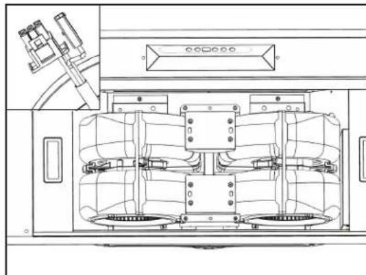 Zephyr Tornado III AK8300BSX - Installation de ventilateur interne simple et double AK8300BSX - 2