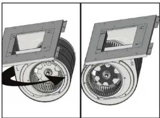Zephyr Tidal II AK7448AS - Horizontal Ducting Conversion - 1