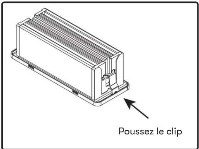 Zephyr Monsoon Mini II AK9546AS - Retrait de la LED (FIG. G): - 1