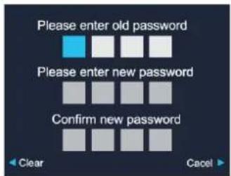 Please enter old password Please enter new password Confirm new password Clear Cancel