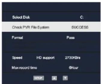 Soundmaster KTD1020 - PVR DATEI SYSTEM PRÜFEN - 1