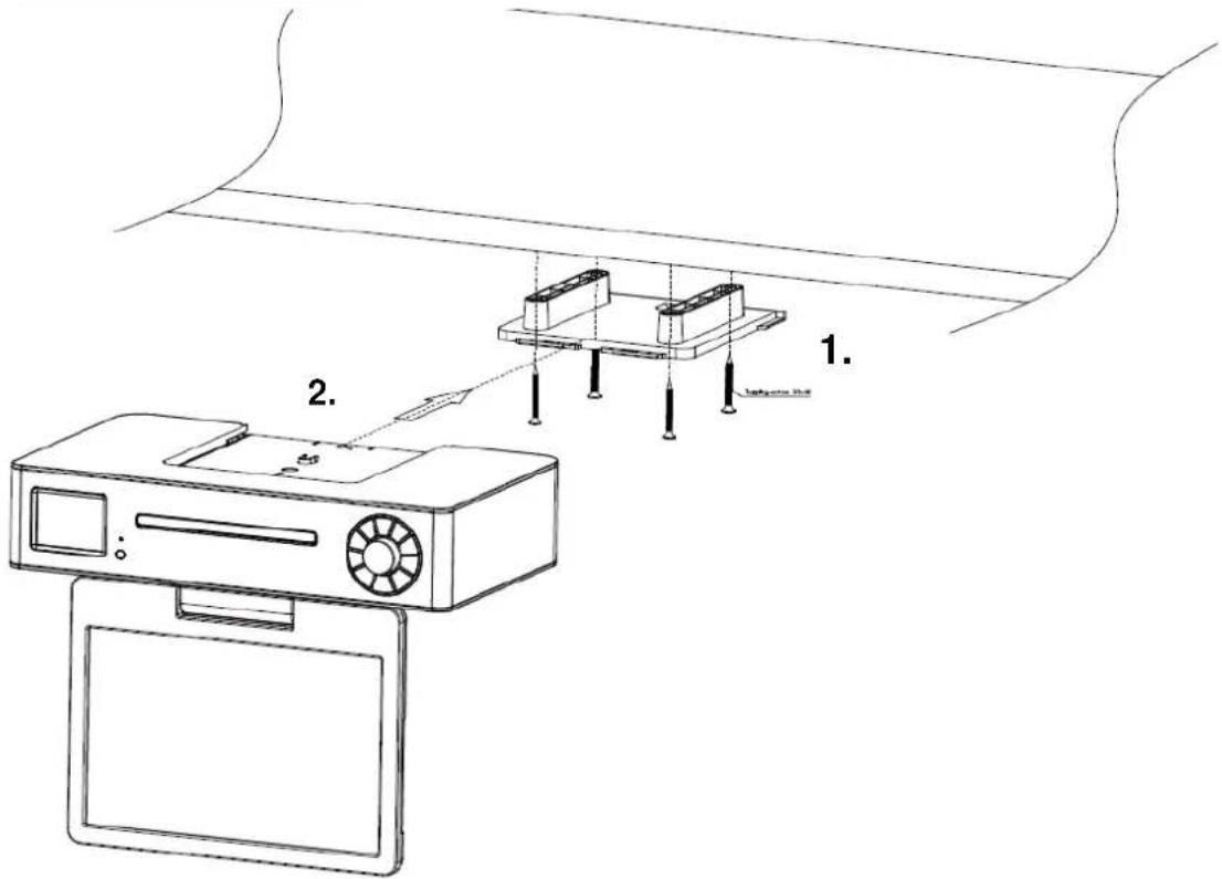 Soundmaster KTD1020 - DESCRIPTIF DE L'ASSEMBLAGE - 1