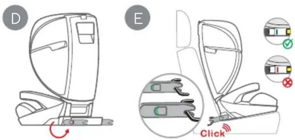 Osann Jazzi PS - Connecteurs Isofix - 1