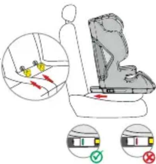 Osann Pluto iSize - Use of the Isofix system - 1
